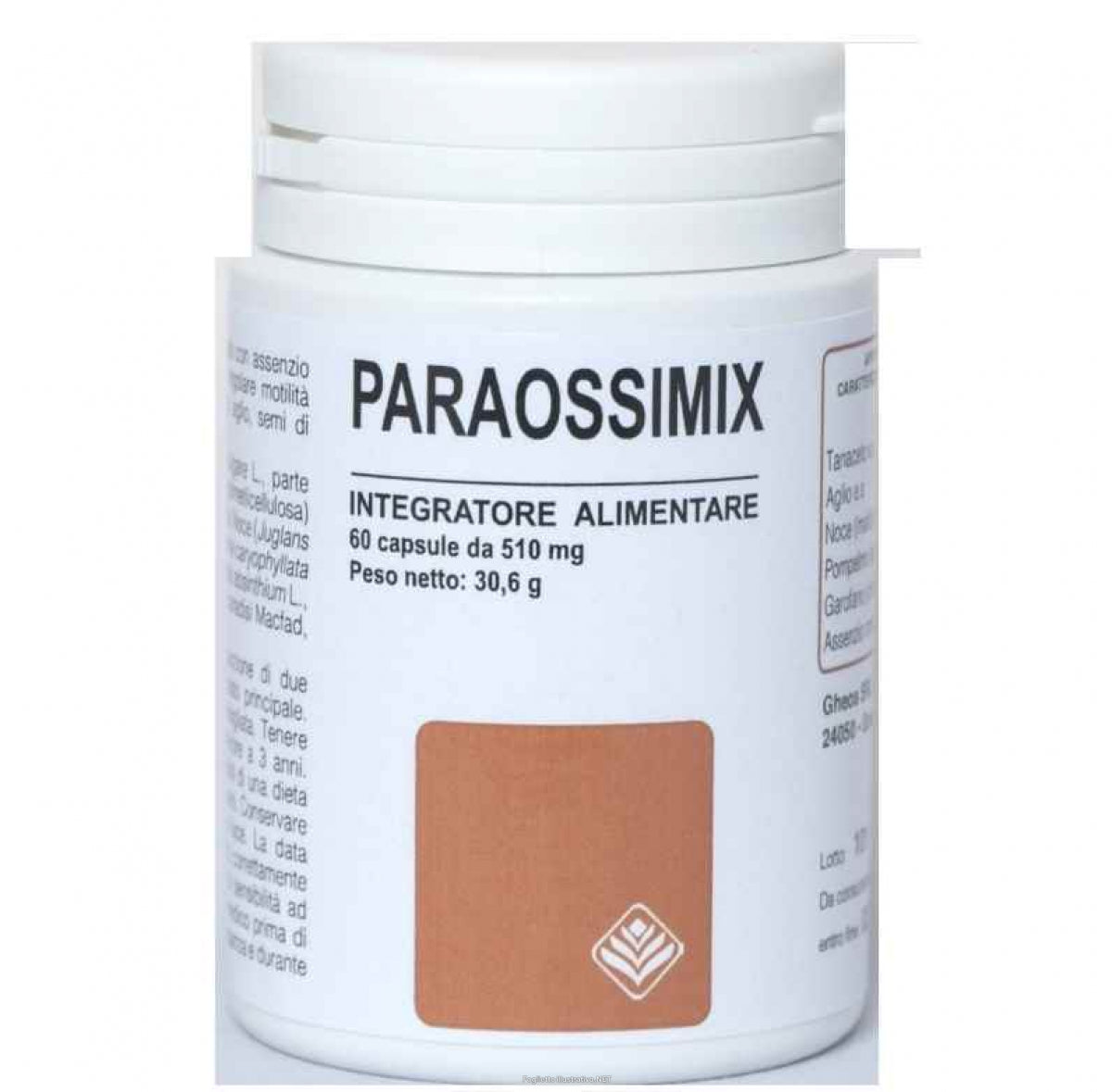 PARAOSSIMIX 60 Cps 510mg