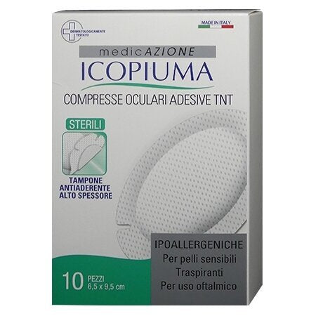 ICOPIUMA COMPRESSE OCULARI ADESIVE 10 PEZZI