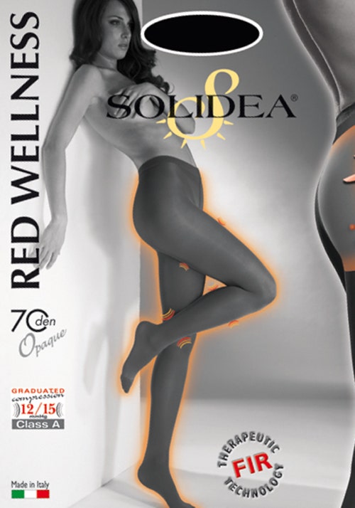 Solidea Red Wellness 70 Opaque Blu Navy Taglia 2-M