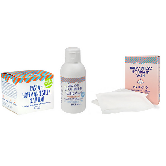 Sella Hoffmann Pasta 75ml + Amido 6 Buste + Bagno 100ml