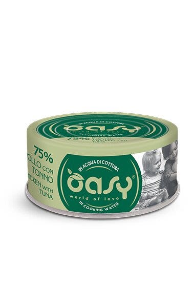 Oasy More Love Gatto Pollo con Tonno 70g