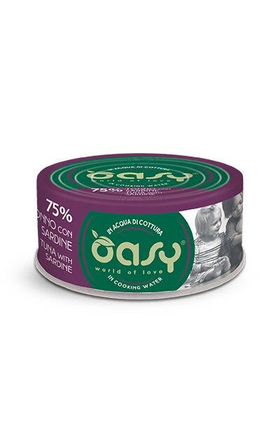 Oasy More Love Gatto Tonno con Sardine 70g