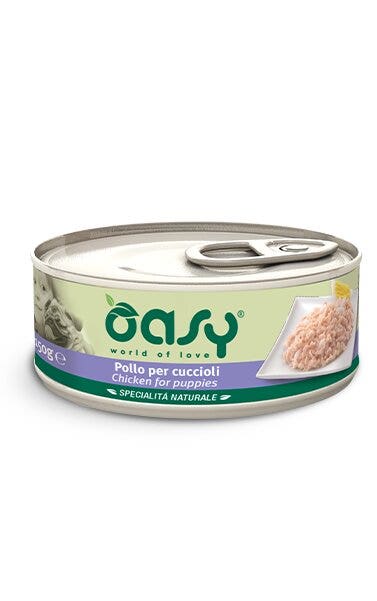 Oasy Specialità Naturale Pollo Per Cuccioli 150g