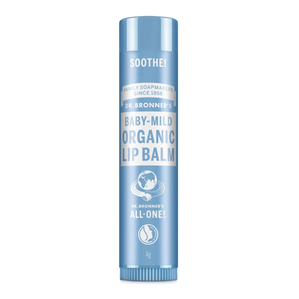 Dr. Bronner's Balsamo Labbra Bio Senza Profumo 4g