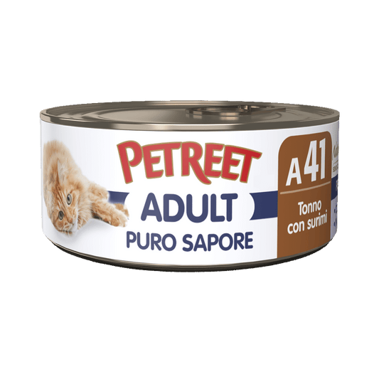 Petreet Adult Puro Sapore Con Surimi Per Gatti Lattina 70g