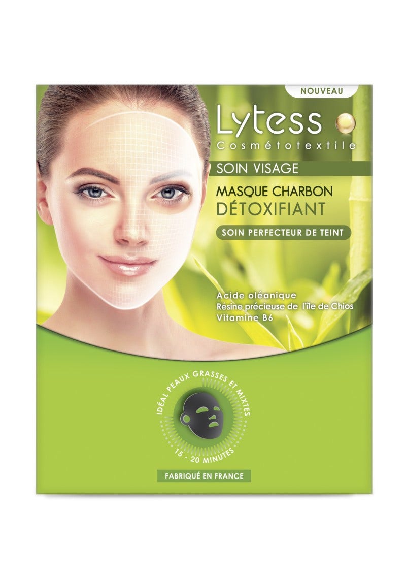 LYTESS MASCHERA CARBONE