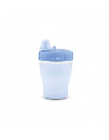 NUVITA TAZZA CON BECCUCCIO RIGIDO CON ISOLAMENTO TERMICO BLU