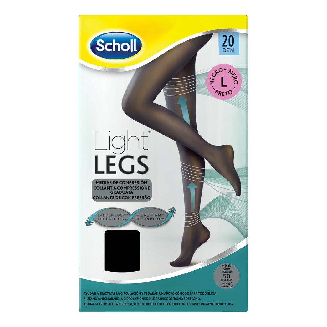 SCHOLL LIGHTLEGS 20 DEN L NERO
