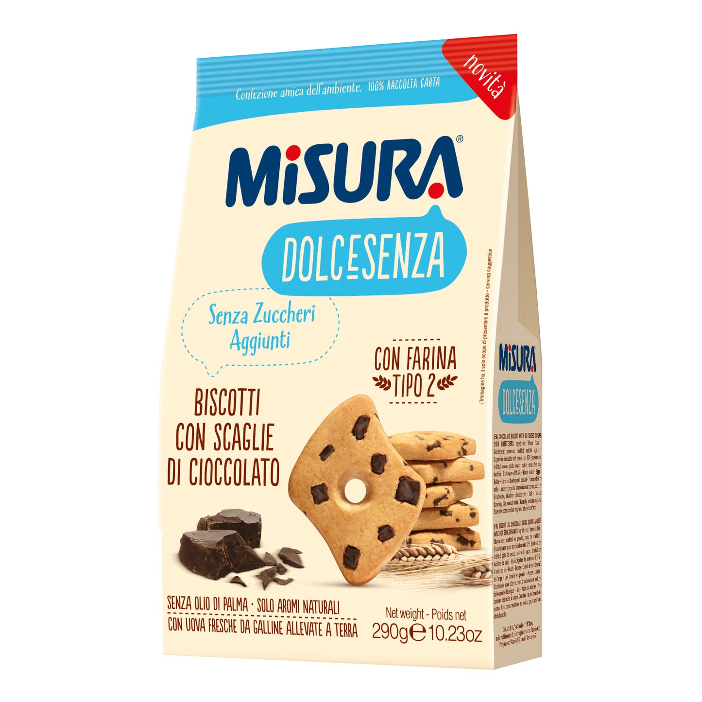 MISURA DolceSenza Frollini 290g