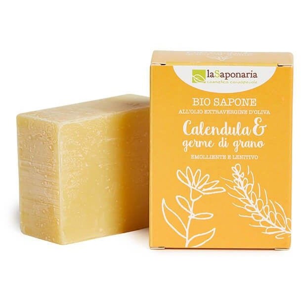 La Saponaria Bio Sapone Calendula/Germe Di Grano 100g