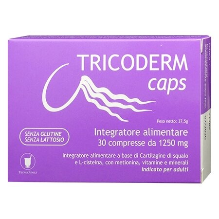 TRICODERM CAPS 30 COMPRESSE
