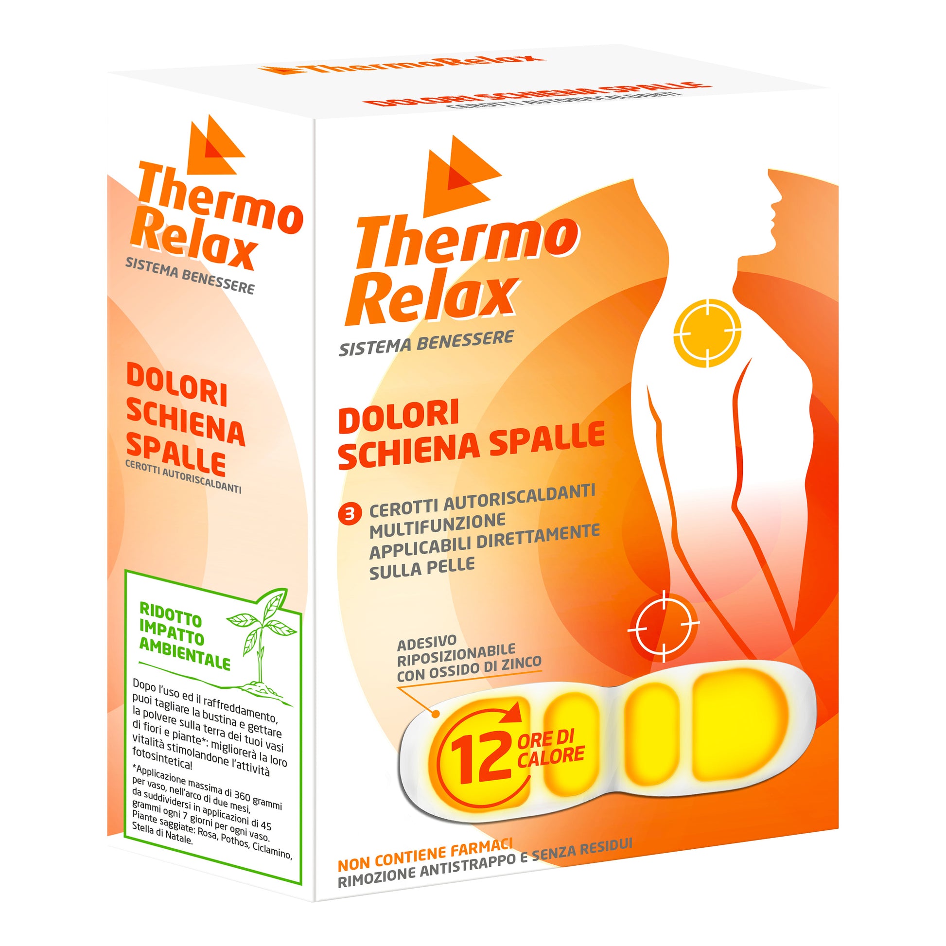 THERMORELAX CEROTTI MULTIFUNZIONE 3 PEZZI