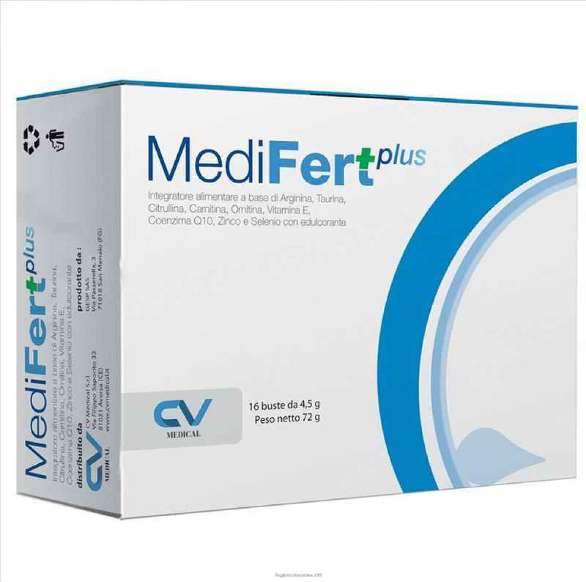 MEDIFERT PLUS POLV 16BUSTX4,5G