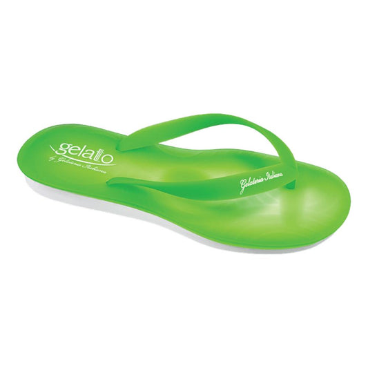 Gelatto Infradito Verde Con Plantare Gel Taglia 35/36