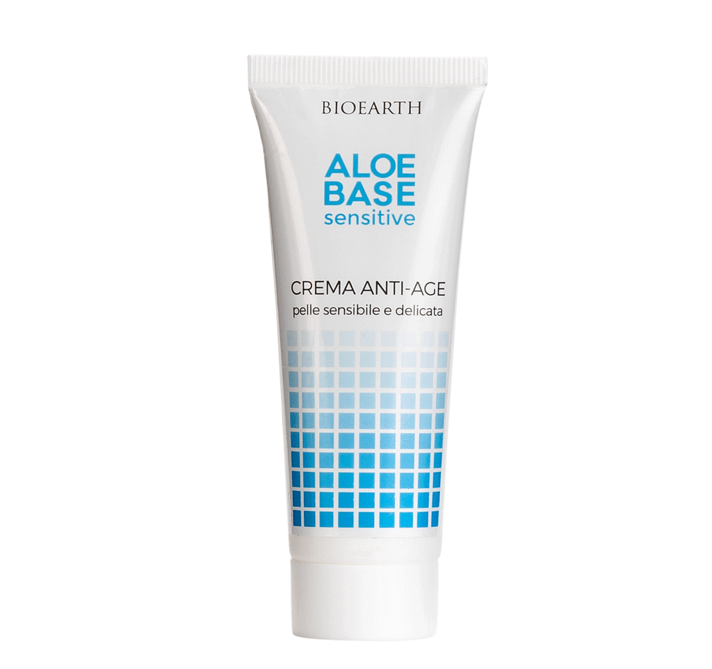 Bioearth Aloe Base Sensitive Crema Antiage 50ml