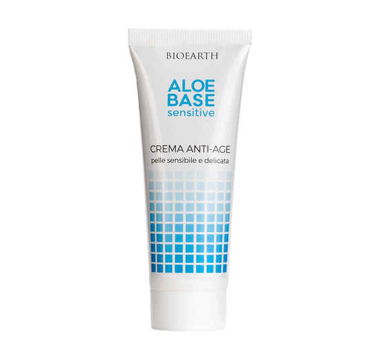 Bioearth Aloe Base Sensitive Crema Antiage 50ml