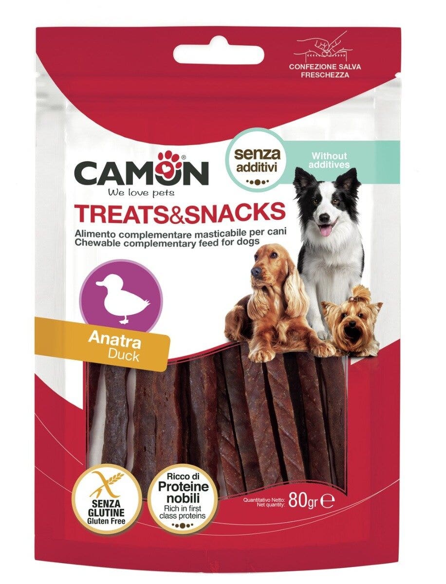 Camon Anatra Soft Sticks Per Cani 80g 11cm