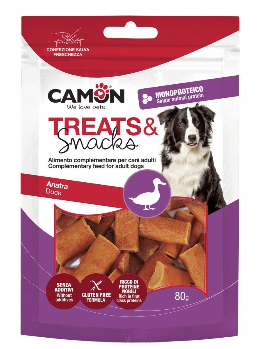 Camon Bocconcini Anatra Stick Per Cani 80g