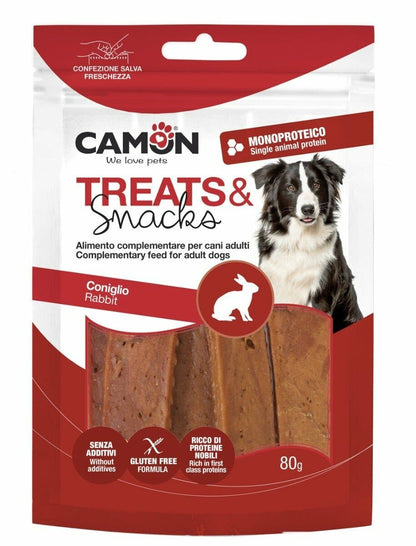 Camon Jerky di Coniglio Snack Per Cani 80g