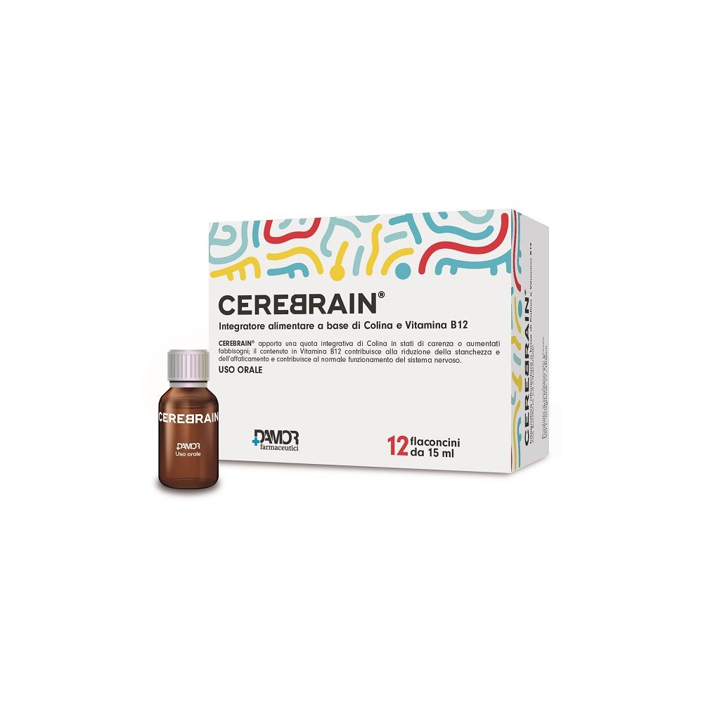 CEREBRAIN INTEGRATORE ALIMENTARE 12 FLACONCINI 15 ML