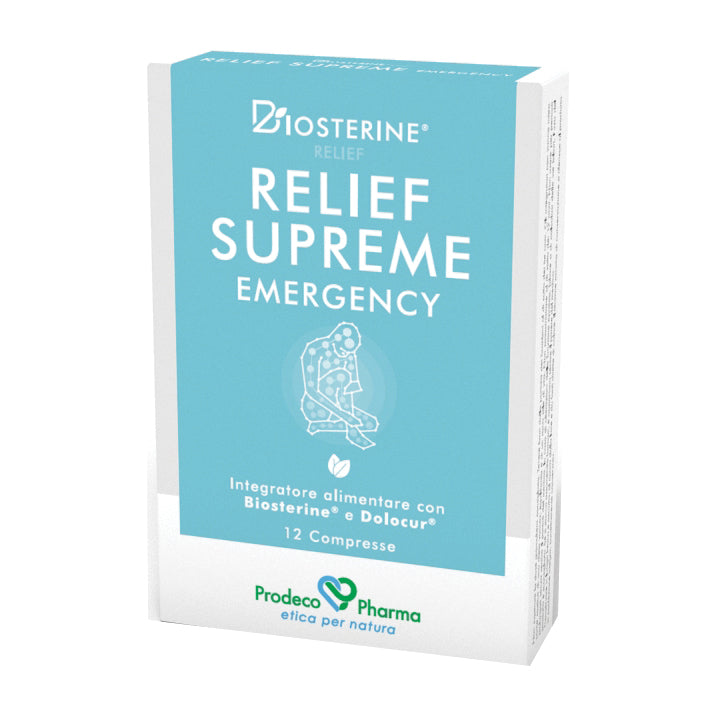 BIOSTERINE RELIEF SUP EME12CPR