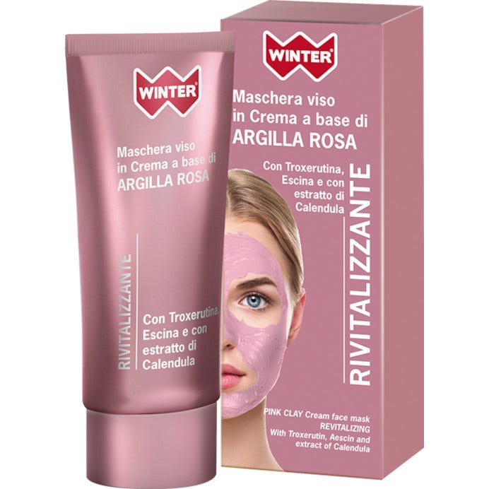 Winter Maschera Viso In Crema Rivitalizzante Argilla Rosa 50ml