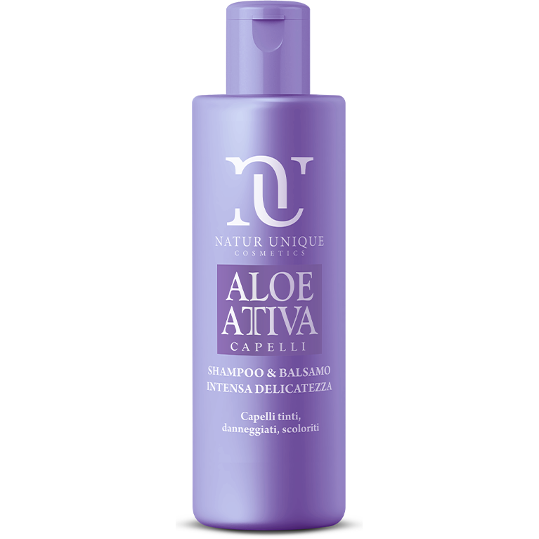 Natur Unique Aloe Attiva Shampoo e Balsamo Intensa Delicatezza 250ml