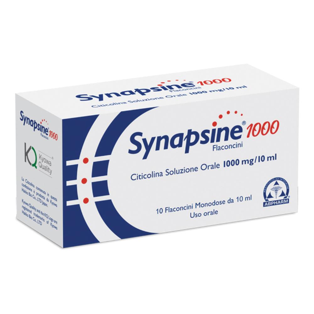 SYNAPSINE 1000 10 FLACONCINI 10ML