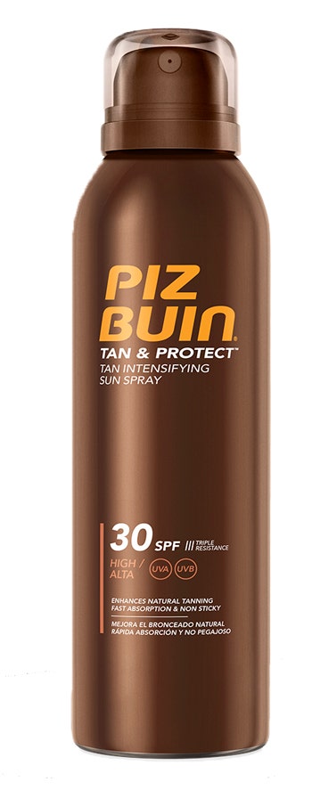 Piz Buin Tan & Protect Spray Abbronzatura SPF 30 Alta 150ml