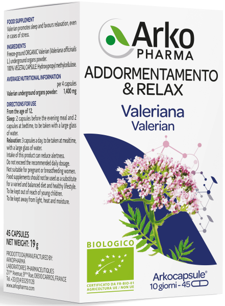 Valeriana 45 Capsule Bio