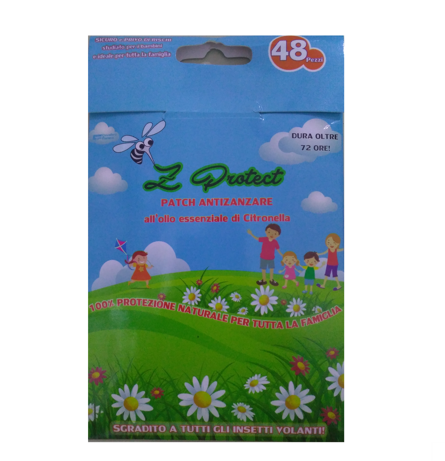 Z PROTECT PATCH ANTIZANZARE TESSUTO NON TESSUTO