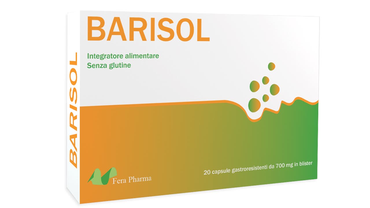 BARISOL 20CAPSULE GASTRORES