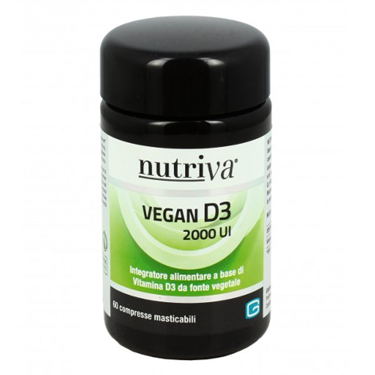 NUTRIVA VEGAN D3 60 COMPRESSE 2000 UI