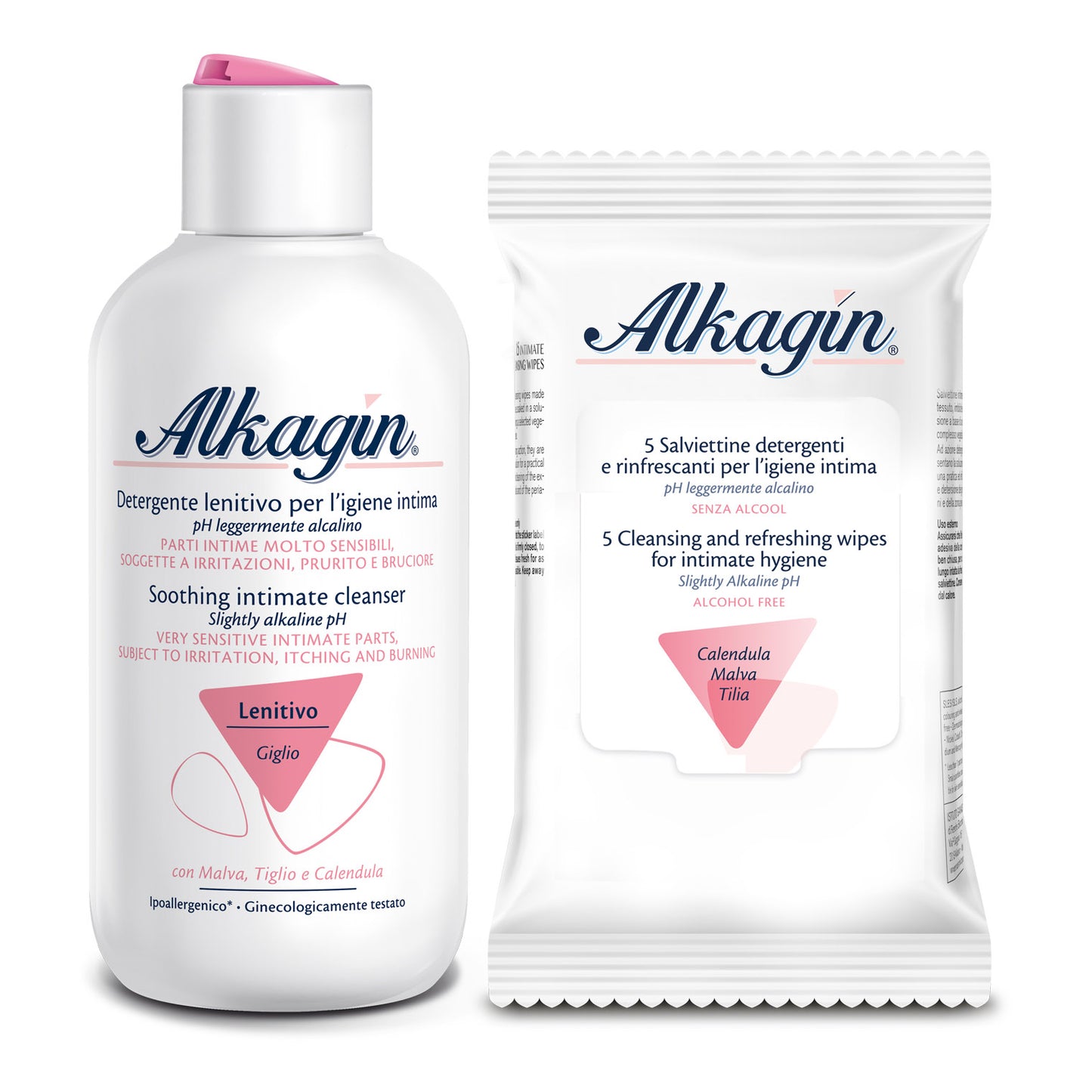 ALKAGIN PH 7 LEN DET+SALV 5PZ