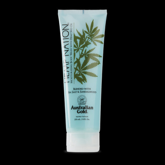 Australian Gold Hemp Nation Sea Salt E Sandalwood Bagnoschiuma 235ml