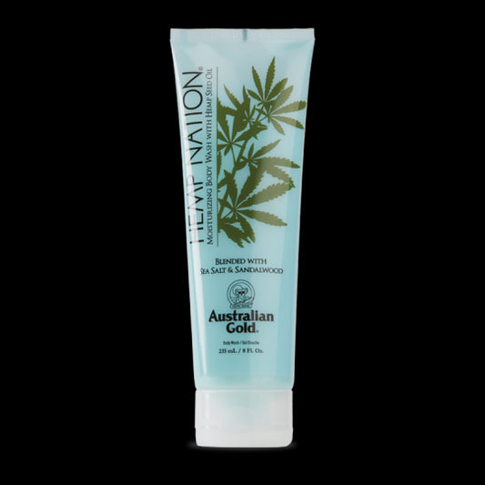 Australian Gold Hemp Nation Sea Salt E Sandalwood Bagnoschiuma 235ml