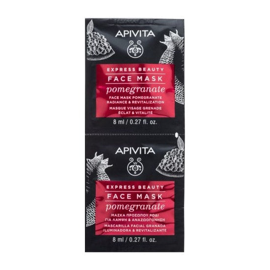 Apivita Express Beauty Maschera Viso Illuminante E Rivitalizzante 2x8ml