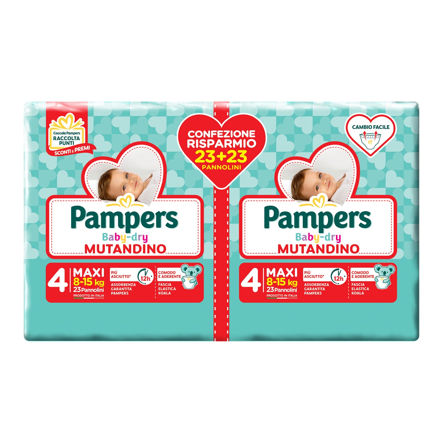 PAMPERS BD MUT VP TG4 M 46PZ