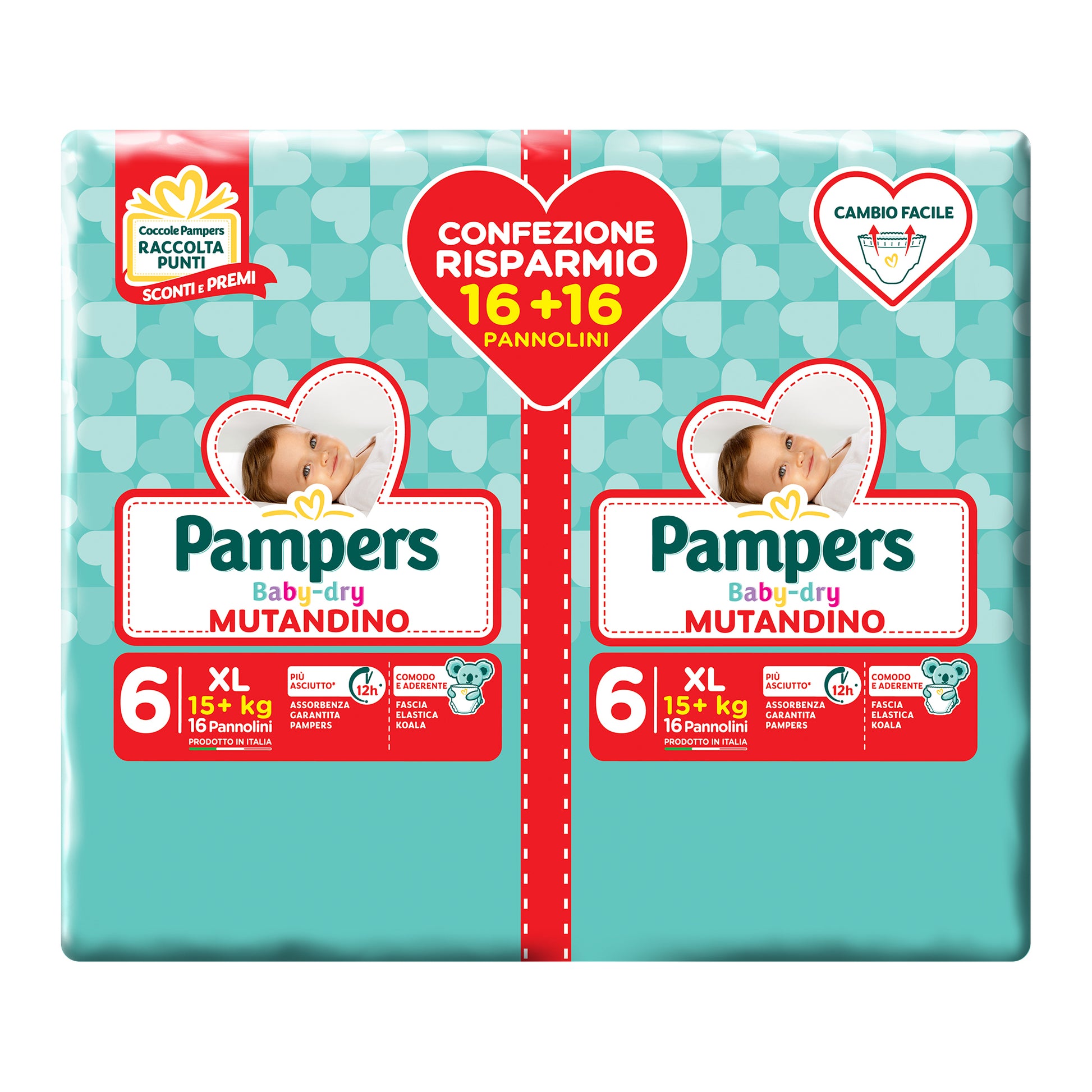 PAMPERS BD MUT VP TG6 EL 32PZ