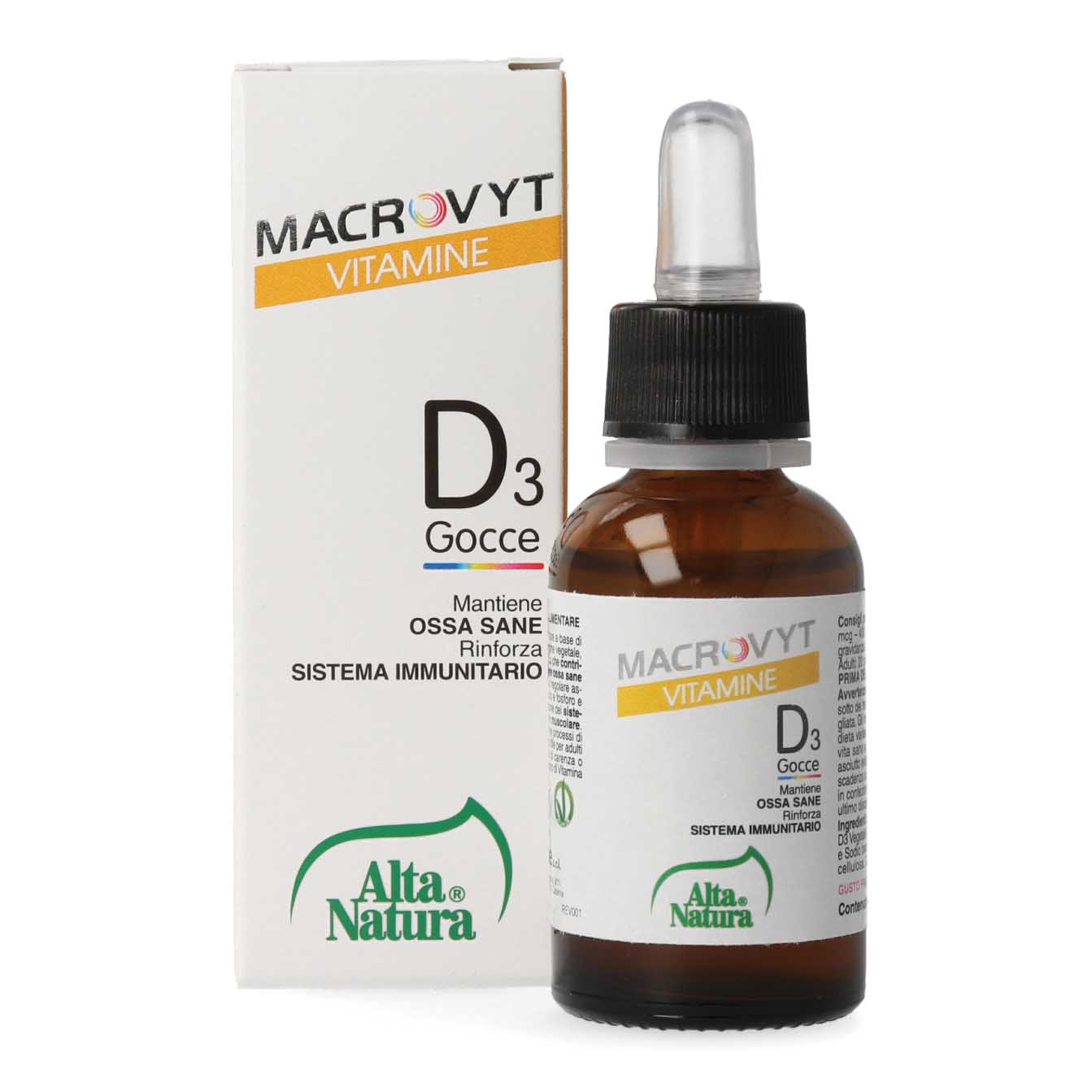 Macrovyt Vitamina D3 Gocce 30ml