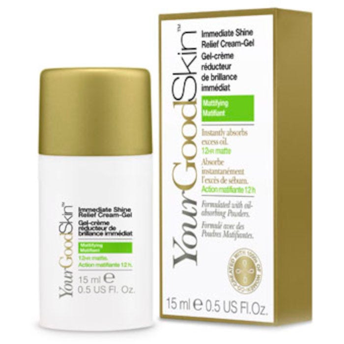 Yourgoodskin Crema Gel Viso Anti-Lucidità Sollievo Immediato 15ml
