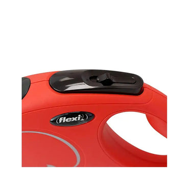 Flexi New Classic In Corda Guinzaglio Per Cani Colore Rosso Taglia S 5m