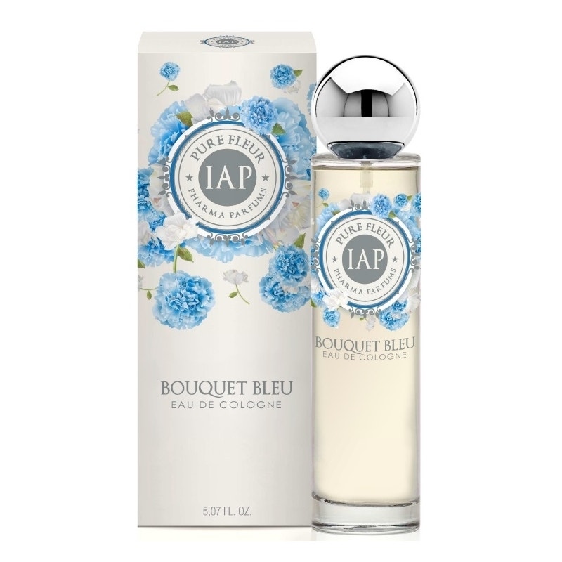 Iap Pharma Pure Fleur Eau De Cologne Bouquet Bleu 150ml