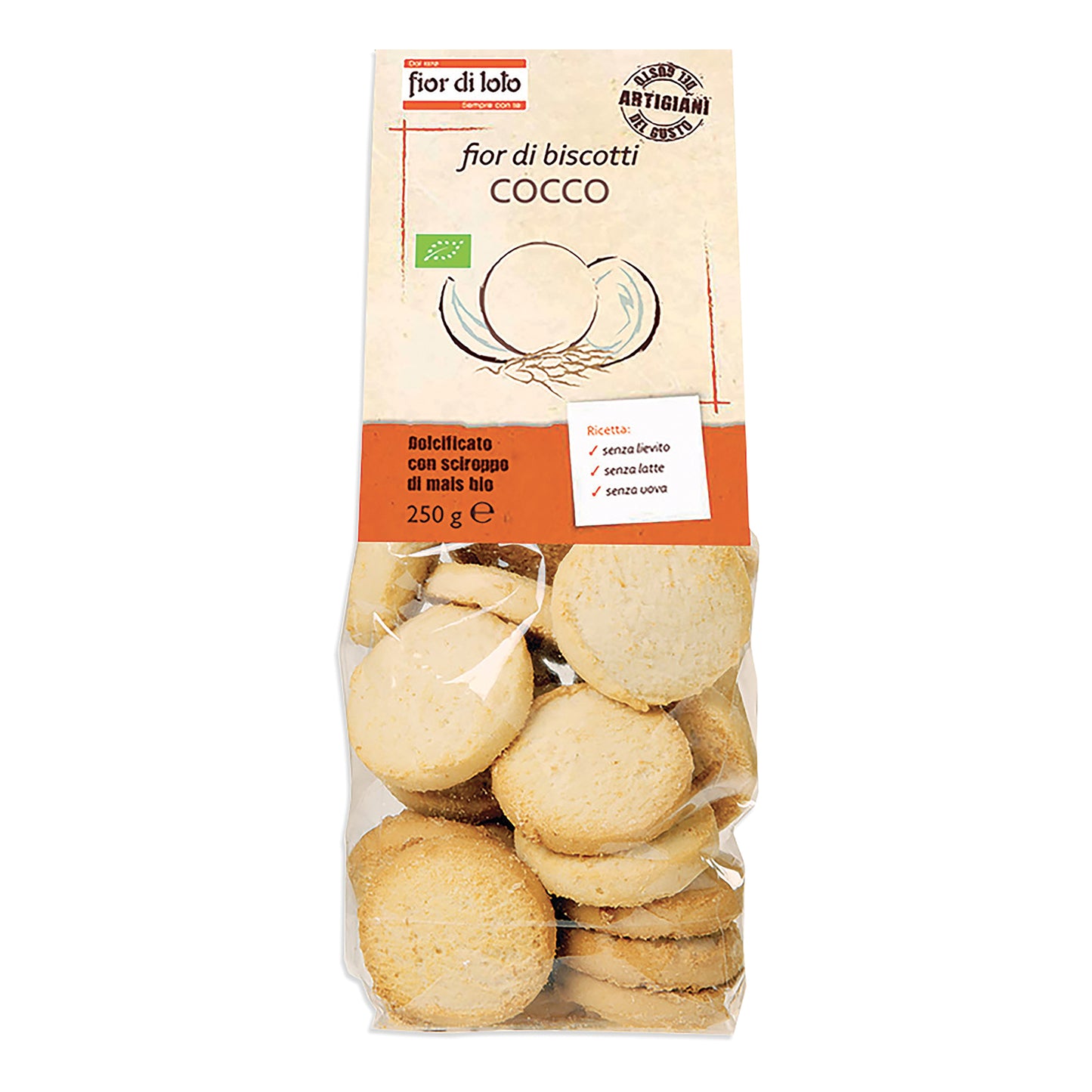 FIOR DI LOTO Biscotti FDB Cocco 250g