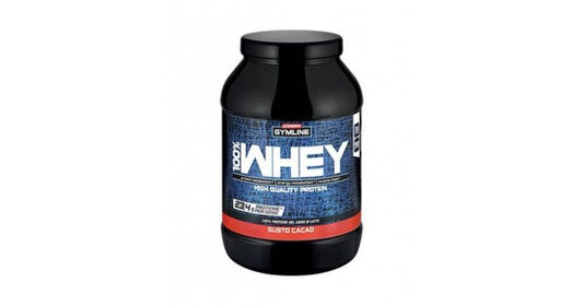 GYMLINE 100% WHEY PROTEIN CONCENTRATO GUSTO CACAO 900 GRAMMI