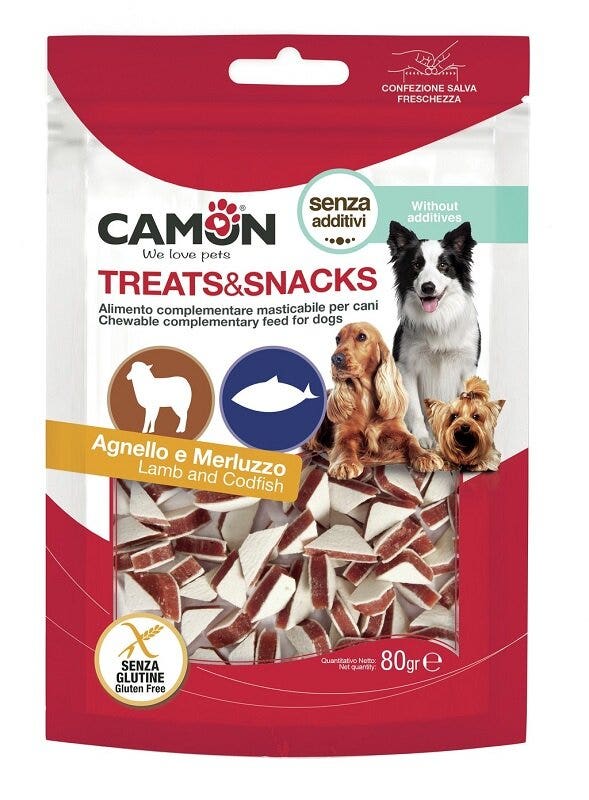 TRIANGOLINI AGNELLO MERLUZ 80G