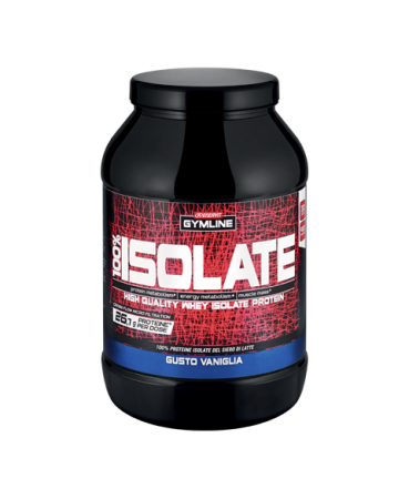GYMLINE 100% Whey Isolate Vaniglia 900g