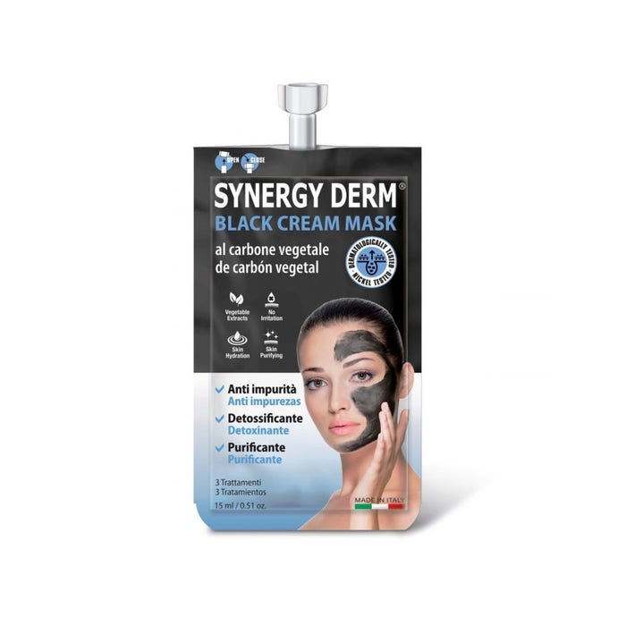 SYNERGY DERM BLACK CREAM MASK 15 ML