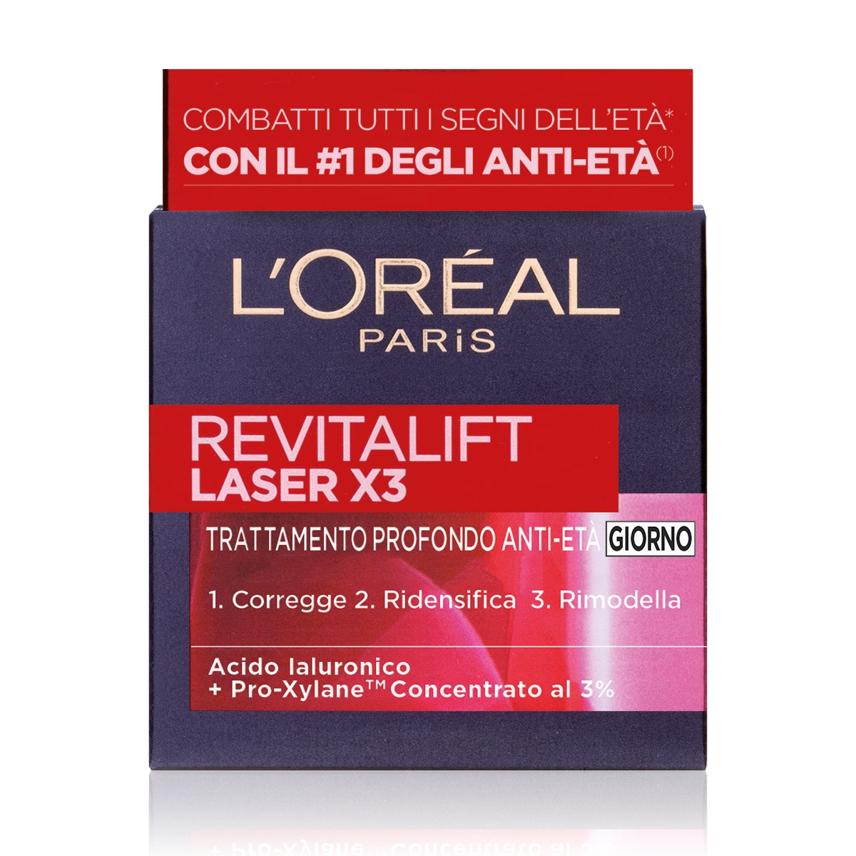 L'OrÉal Paris Revitalift Laser X3 Crema Viso Giorno Antirughe 50ml