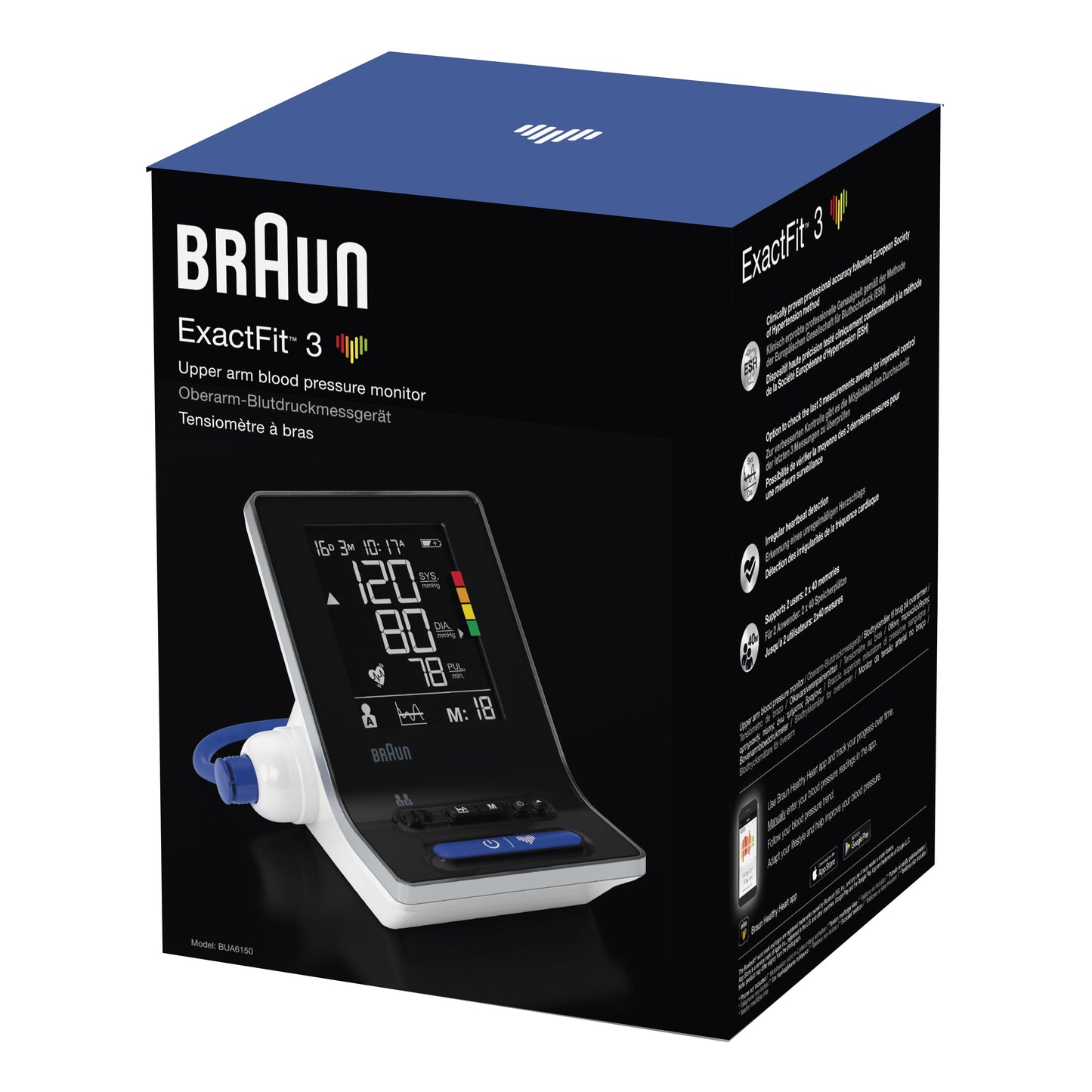 BRAUN Exactfit 3 Mis.Braccio